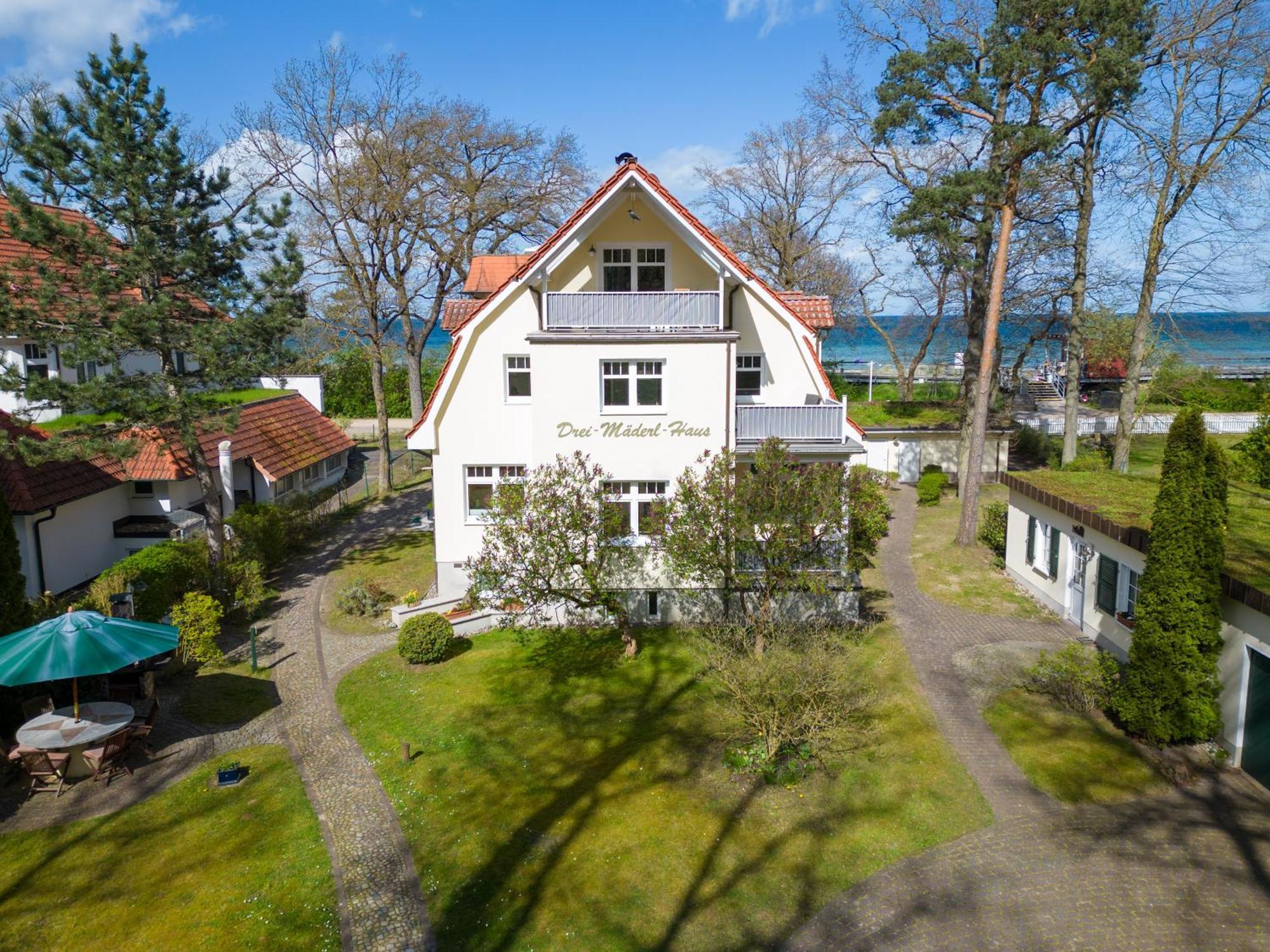 Strandvilla Drei Maederl Haus Boltenhagen  Buitenkant foto