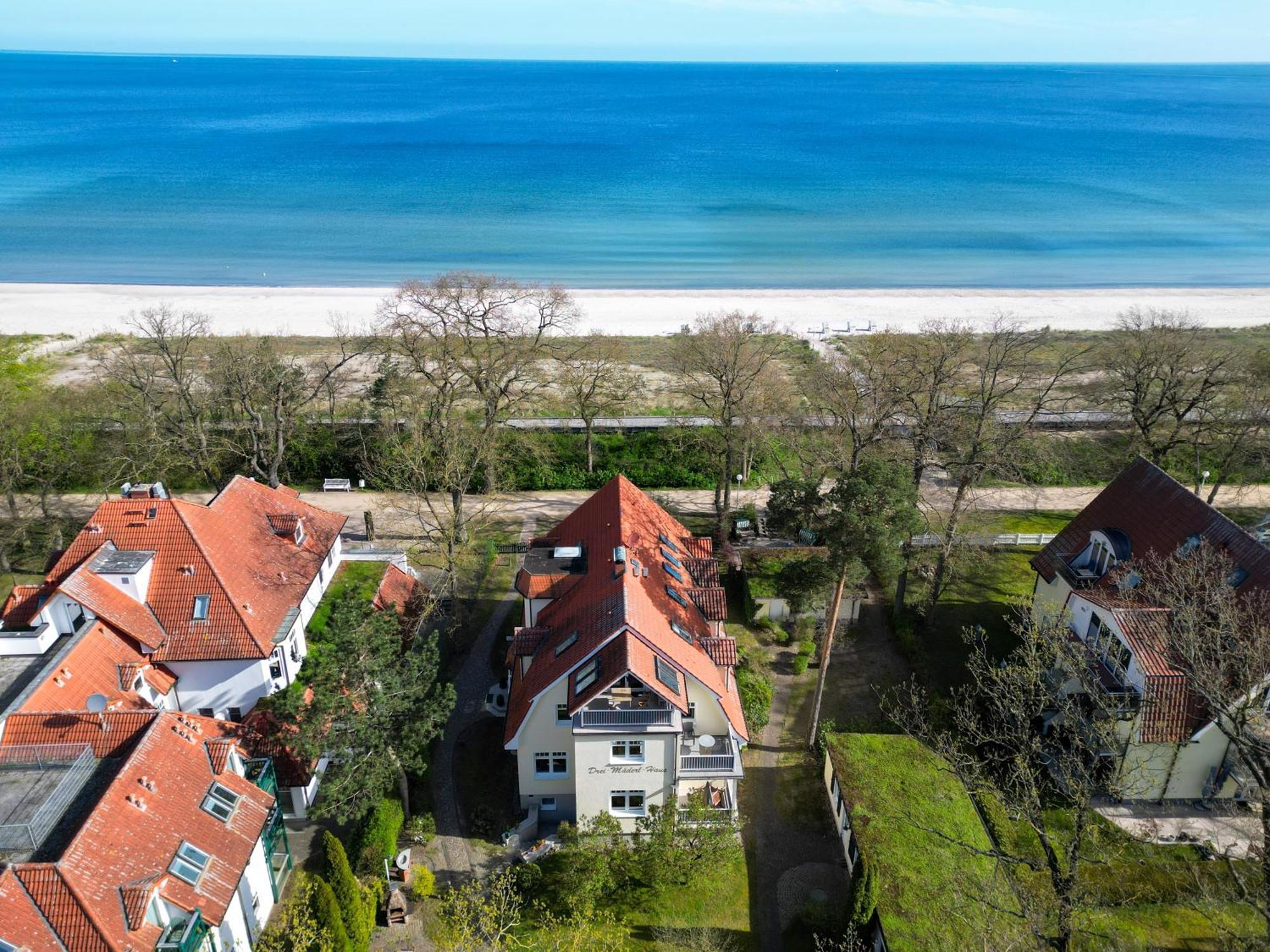 Strandvilla Drei Maederl Haus Boltenhagen  Buitenkant foto